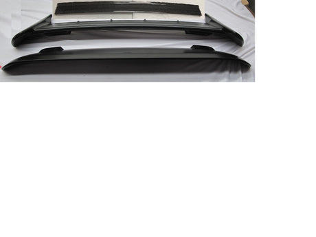 96-00 HONDA CIVIC 3DR SEEKER II REAR TRUNK HATCH SPOILER CARBON TOP WING + PLASTIC