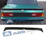 84-91 BMW E30 3-SERIES ALPINE STYLE REAR TRUNK SPOILER ABS