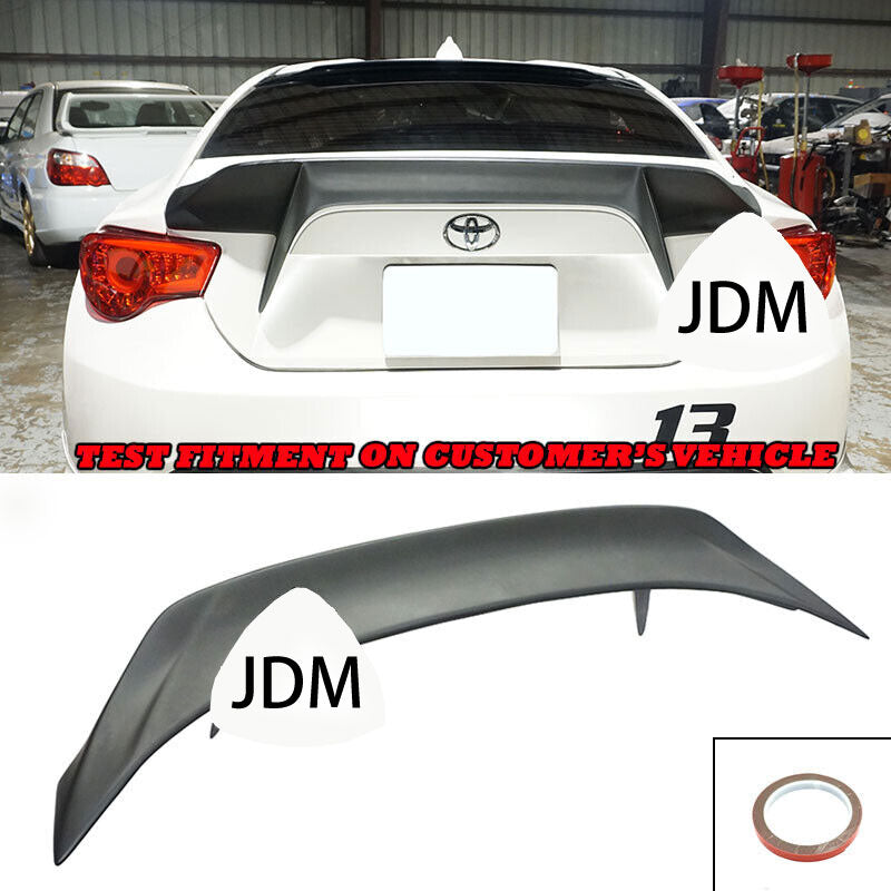 12-21 BRZ FR-S Toyota 86 RC-Style Rear Trunk Spoiler Wing (Fiberglass)