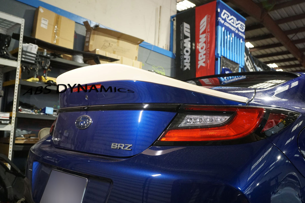 22-25 SUBARU BRZ/ TOYOTA GR86 T-STYLE REAR TRUNK SPOILER WING ABS PLASTIC