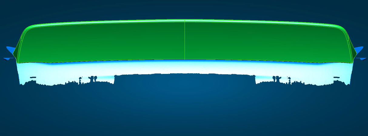 02-07 SUBARU IMPREZA WRX STI TRUNK DUCK TAIL HIGH KICK SPOILER