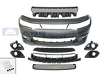 15-21 DODGE CHARGER SRT-8 HELLCAT STYLE FRONT BUMPER W/ GRILL W/ FOGLIGHT COVERS