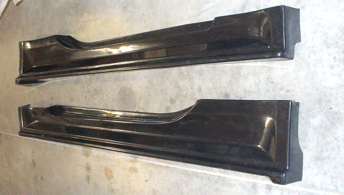 2003-2008 350Z Side Skirt DO LUCK Style a set (FRP) – ABS Dynamics