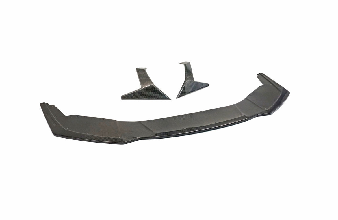 15-19 LAMBORGHINI HURRICANE LP610-4 FRONT BUMPER LIP SPOILER CARBON FIBER