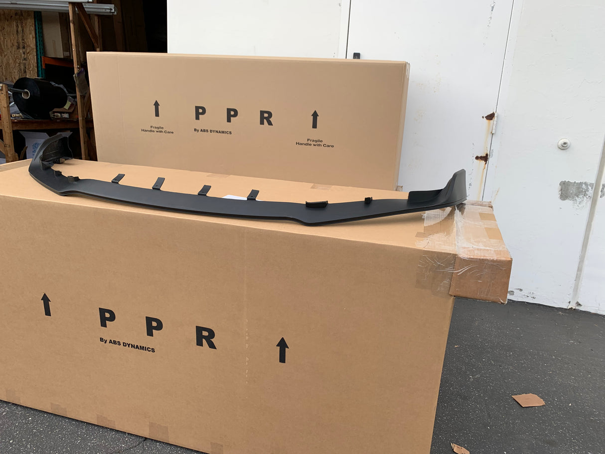 16-18 HONDA CIVIC 10 GEN 4D TYPE-R STYLE FRONT FRONT LIP UNPAINT PP ...