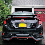 16-20 HONDA CIVIC FC3/FC4 COUPE 2DR Si TYPE-R STYLE VERSION1 CARBON LOOK FULL LIP KIT PP