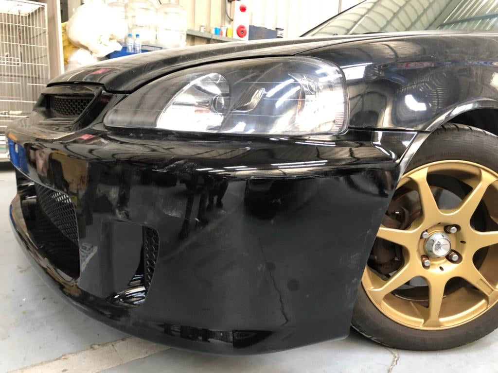 99-00 Honda Civic Back Yard Special Style Front Bumper BYS Style (PP) PLASTIC UNPAINT