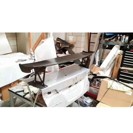 06-11 HONDA CIVIC 4DR J’S 154cm TYPE GT BLACK STYLE TRUNK REAR GT WING BOOT SPOILER PLASTIC