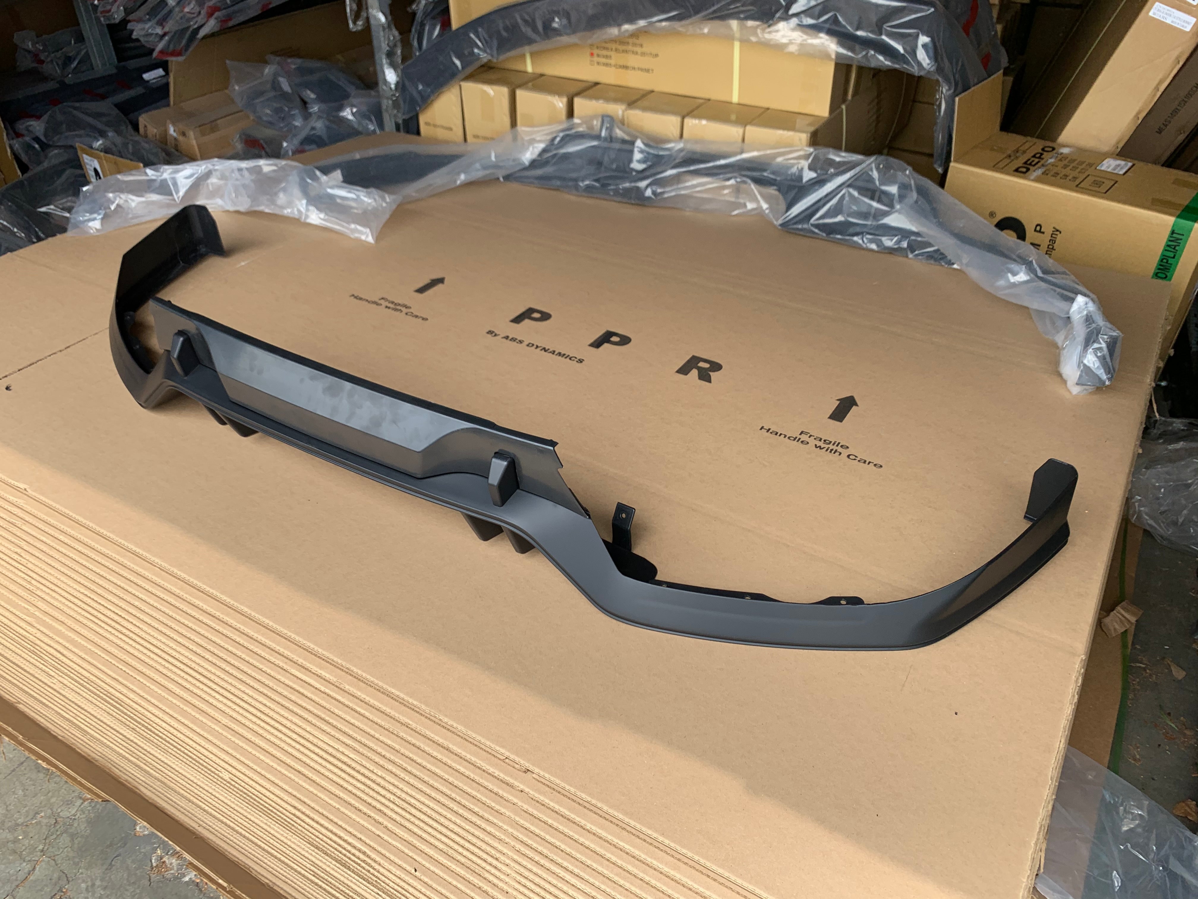 16-20 HONDA CIVIC 10 GEN 2D ALL TYPE-R STYLE REAR DIFFUSER PP UNPAINT ...