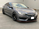 16-18 HONDA CIVIC 10 GEN 4D TYPE-R STYLE FRONT FRONT LIP UNPAINT PP