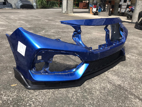 17-20 HONDA CIVIC 10 GEN 4/2DR SI /5DR TYPE-R STYLE FRONT FRONT LIP UNPAINT PP