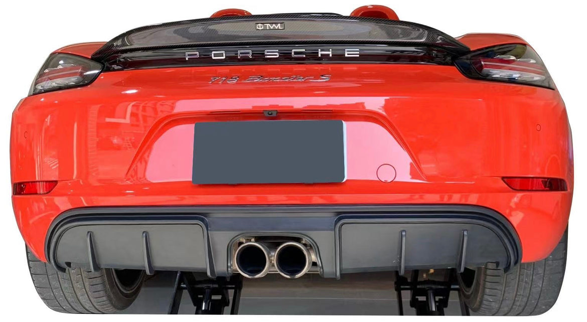 17-23 PORSCHE 718 CAYMAN GT4 / BOXSTER SPYDER GT4-STYLE REPLACMENT REA ...