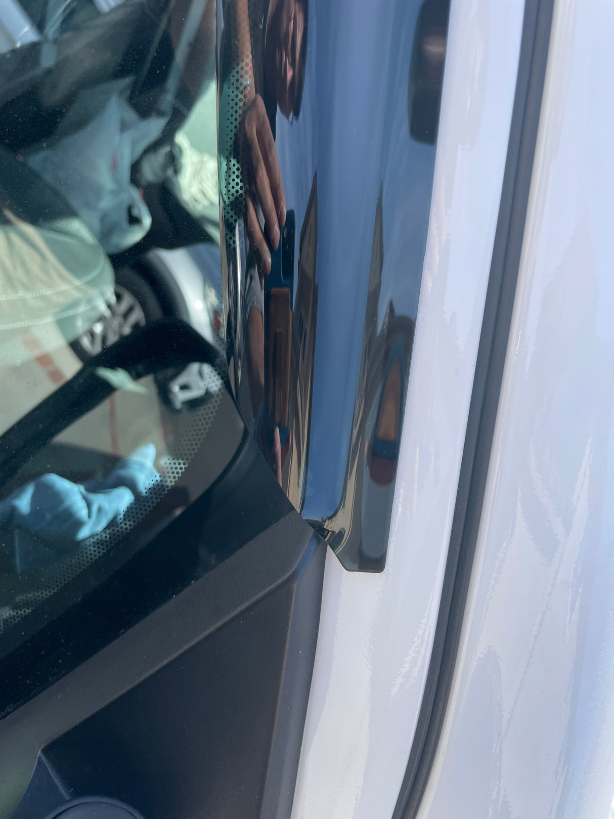 14-22 RAM PROMASTER SIDE DOOR WINDOW VISOR RAIN GUARD SET 2PCS