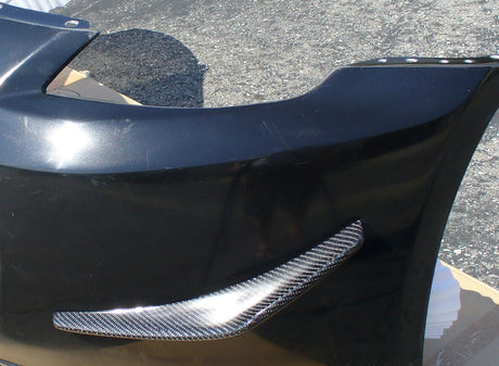 2003-2008 350Z Front Bumper w/Lip Nismo V.2 Style (fiberglass/carbon)