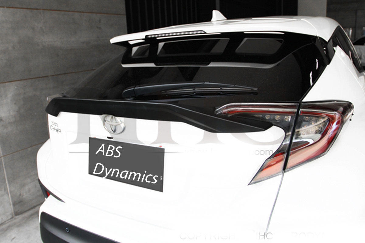 18-20 TOYOTA JDM CHR CH-R 5DR TR M2 BIG REAR TRUNK SPOILER WING W/ABS UNPAINT